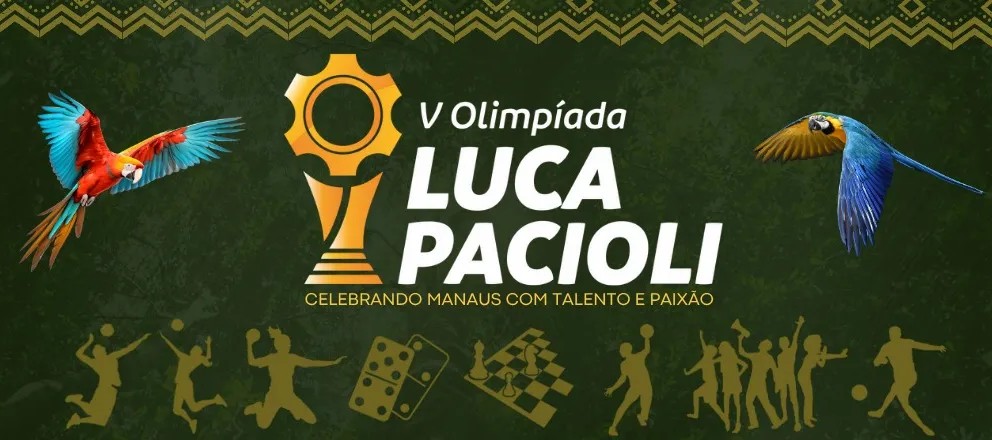 Manaus recebe 'V Olimpíada Luca Pacioli' com torneios, gincanas e show