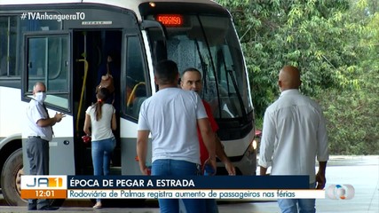 Número de passageiros no terminal rodoviário de Palmas aumentou durante férias