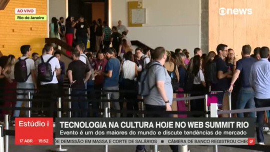 Gilberto Gil e Luiza Trajano são destaques em segundo dia de Web Summit Rio - Programa: Estúdio i 