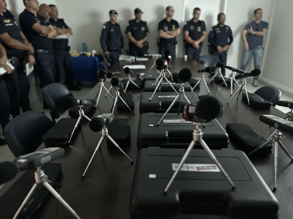 Decibelímetros da Guarda Municipal de Campinbas — Foto: Divulgação