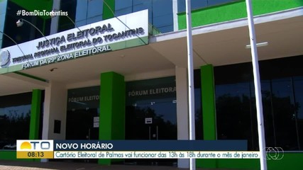 Cartórios de Palmas devem funcionar em novo horário durante mês de janeiro; confira