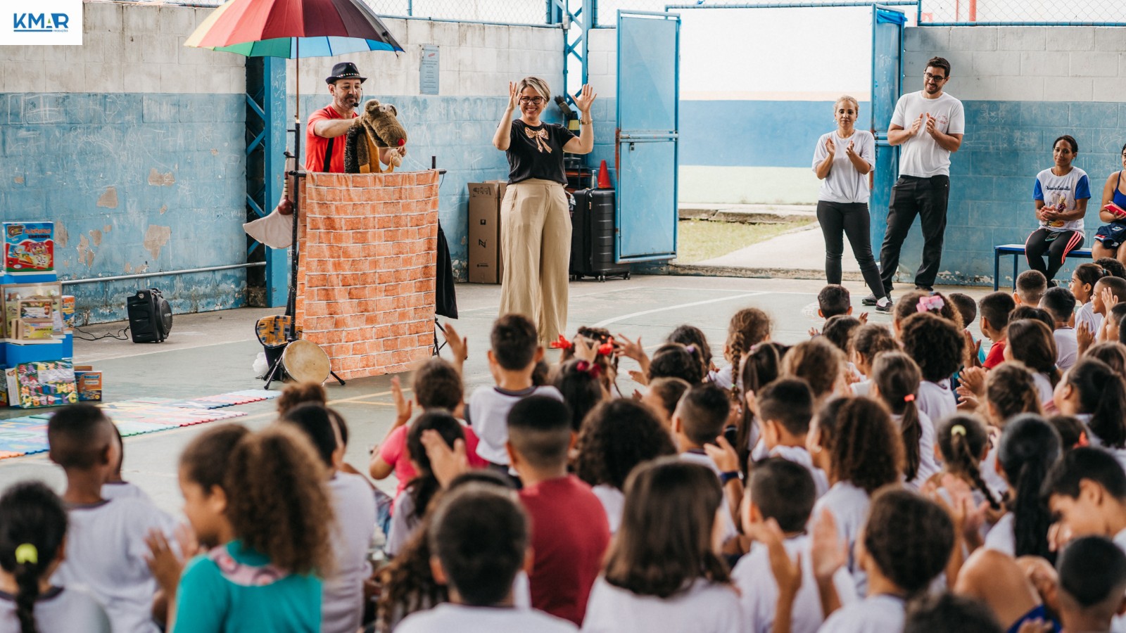 Projeto Brinquedoteca em Lorena/SP: Intervenções teatrais e entrega de estruturas