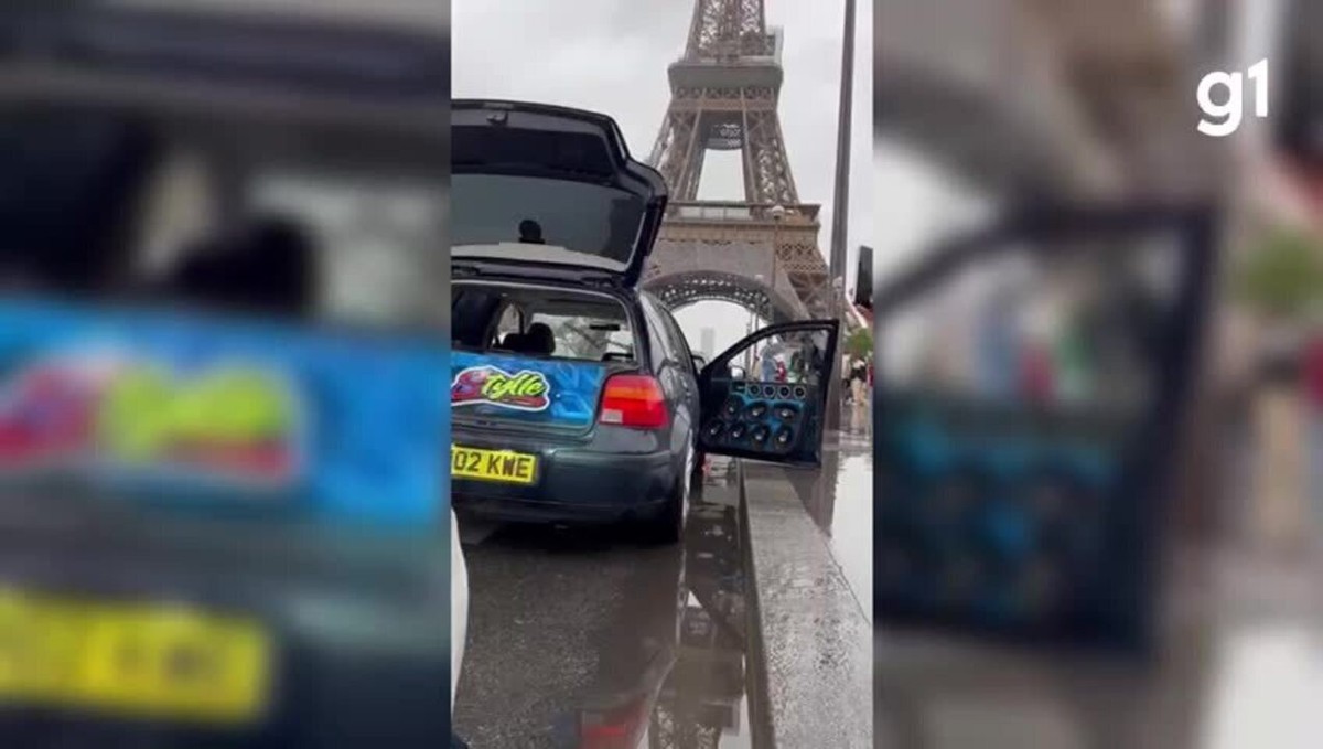 Goiano viaja pela Europa com carro de som e viraliza na web com