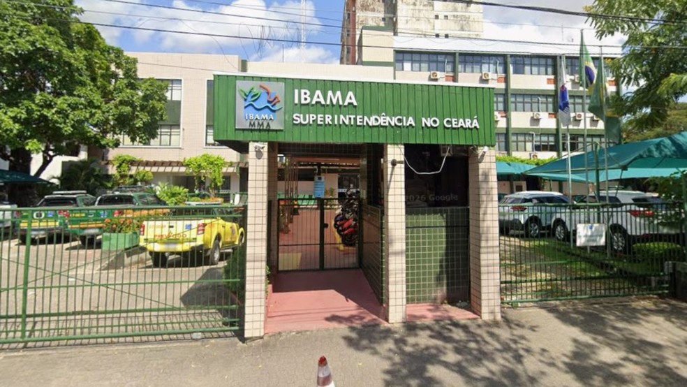 Eletricista morre durante manutenção de elevador na sede do Ibama, em Fortaleza. — Foto: Google Maps/ Reprodução