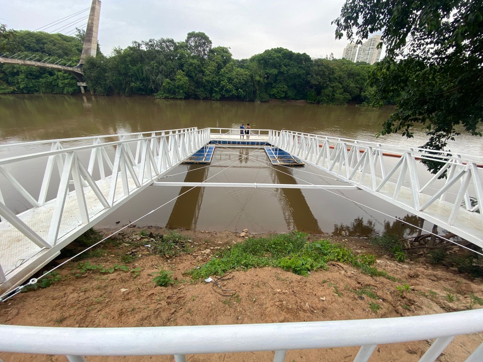 Três anos e meio após incêndio em píer turístico, Piracicaba inaugura nova estrutura neste sábado 