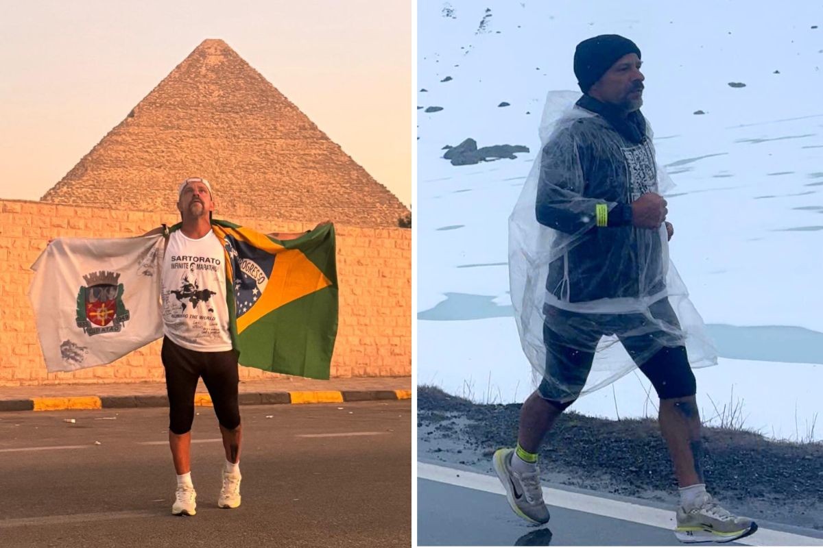 Ultramaratonista de SP percorre 27 países em 102 dias e completa 2ª Volta ao Mundo