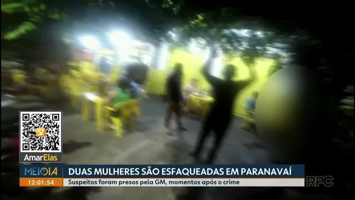 Casal é preso suspeito de esfaquear duas mulheres em Paranavaí