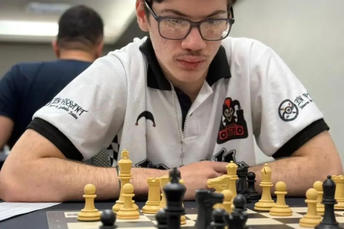 Jovem de Limeira representa o Brasil na categoria sub-18 do Mundial Juvenil de Xadrez, na Itália