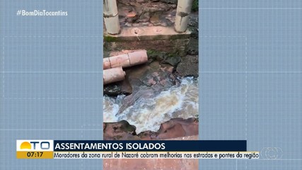 Moradores relatam falta de manutenção e estradas isolados no interior do Estado