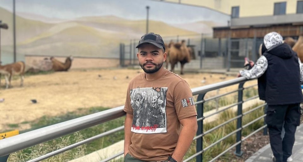 Paraibano Thiago Bulhões, voluntário em guerra da Ucrânia, morre em combate  — Foto: Arquivo Pessoal