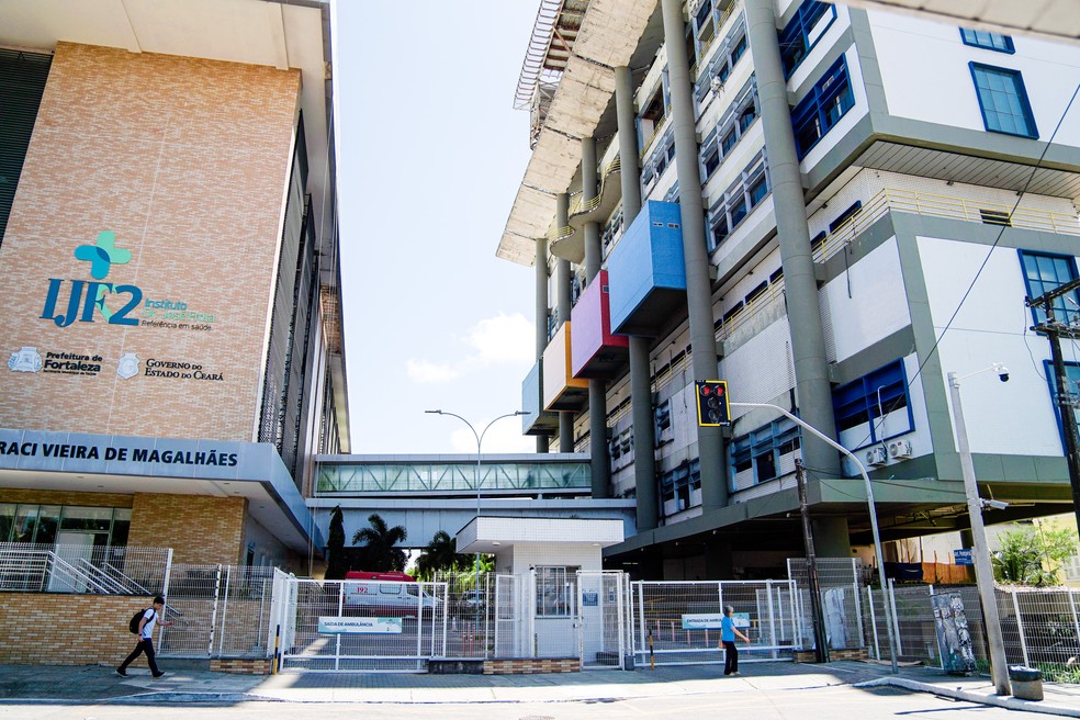 Hospital Instituto Dr. José Frota (IJF), no Centro de Fortaleza. — Foto: Prefeitura de Fortaleza/Divulgação