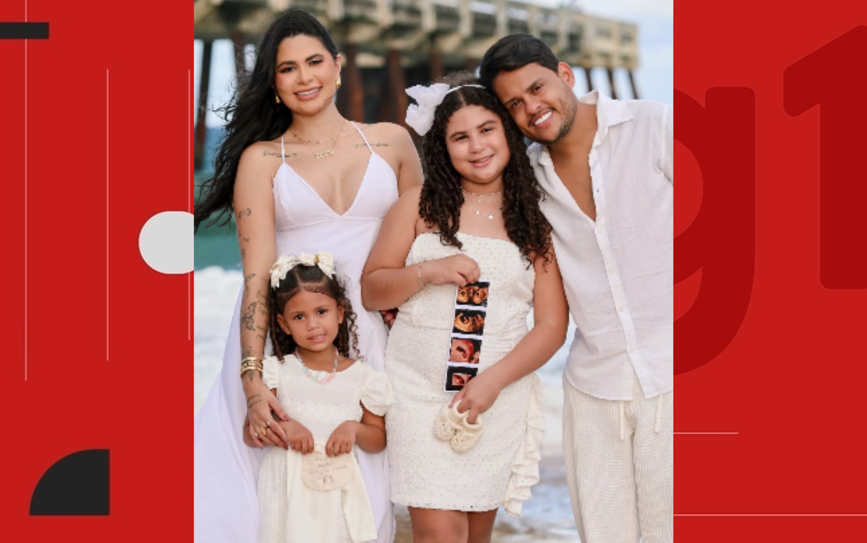 Thiago Aquino e Thayná Santiago anunciam terceira gravidez: “Nosso amor cresce mais uma vez”