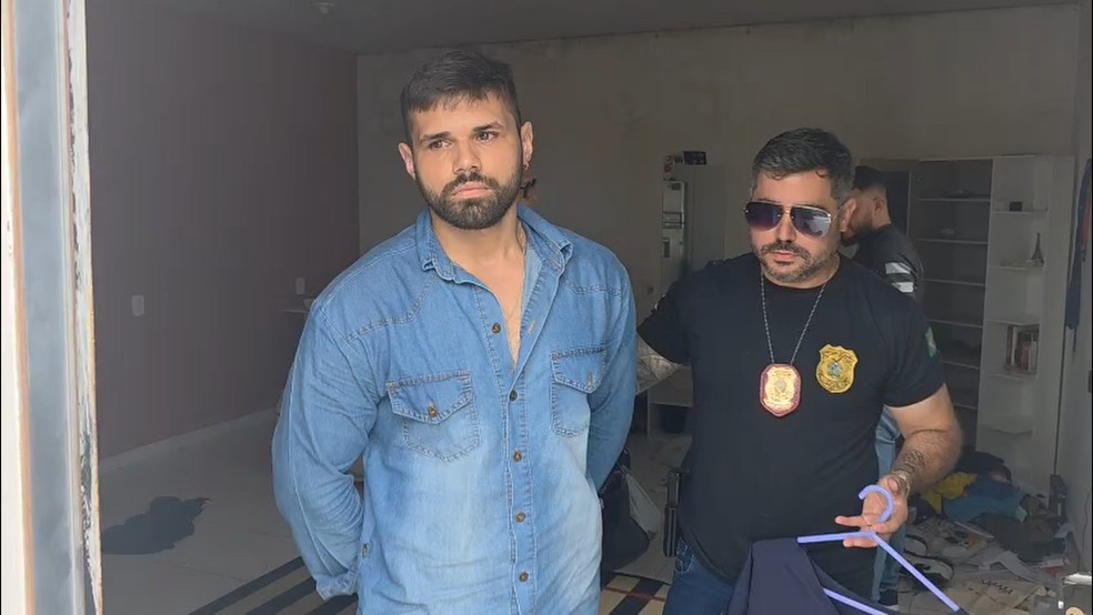 Falso médico é preso suspeito de atender crianças em situação de vulnerabilidade em Manaus. — Foto: Reprodução/Rede Amazônica