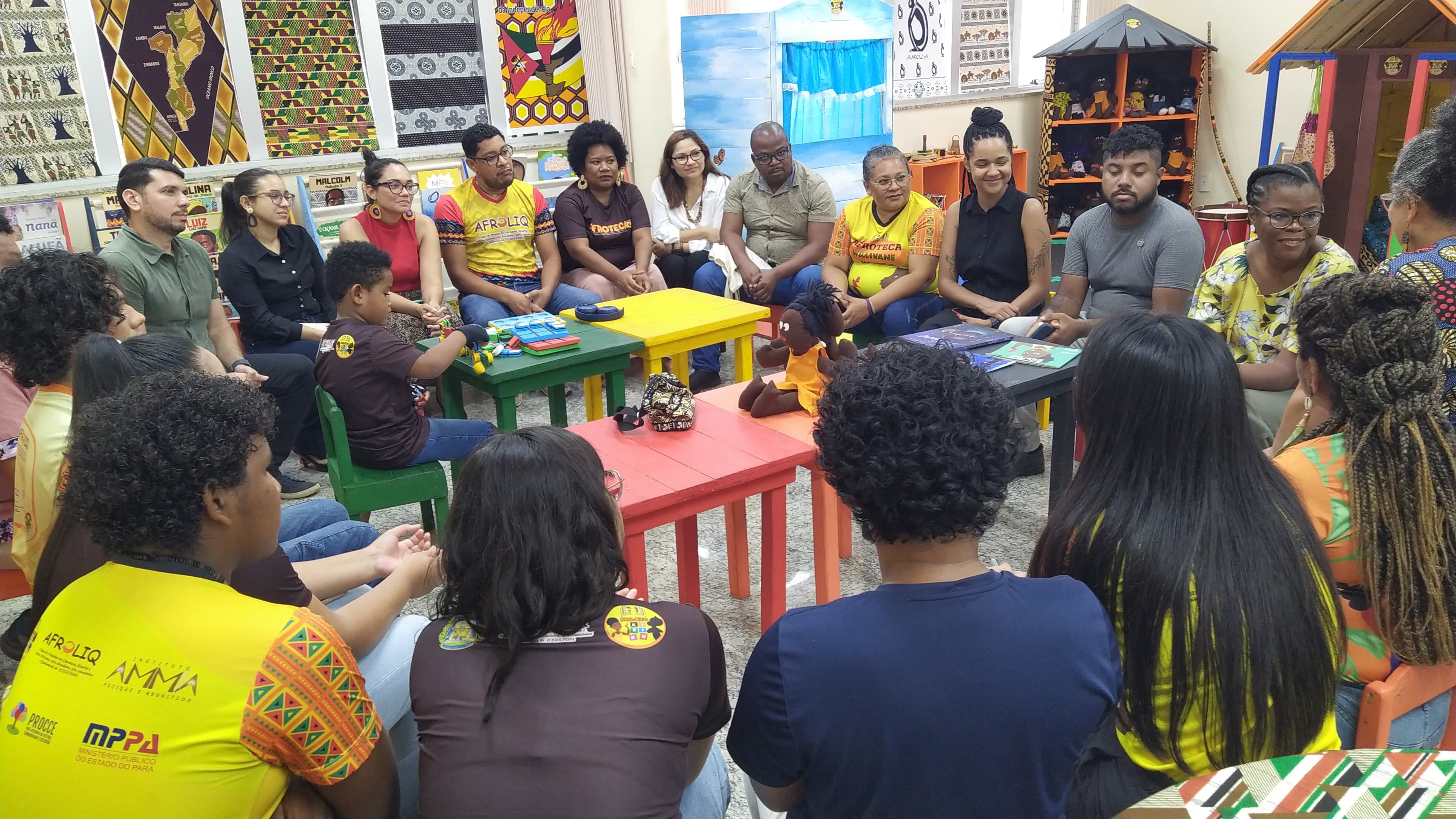 Equipe do Ministério da Igualdade Racial realiza visitas técnicas em Afrotecas de Santarém 