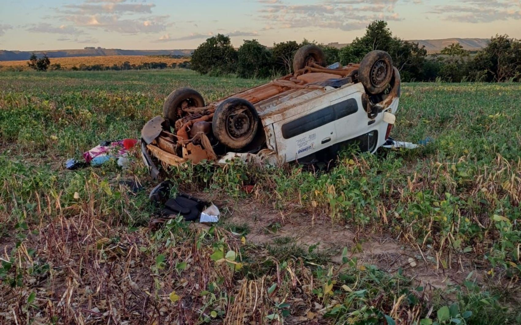 Acidente mata mulher e deixa seis familiares feridos na BR-158 quando iam para velório, dizem bombeiros