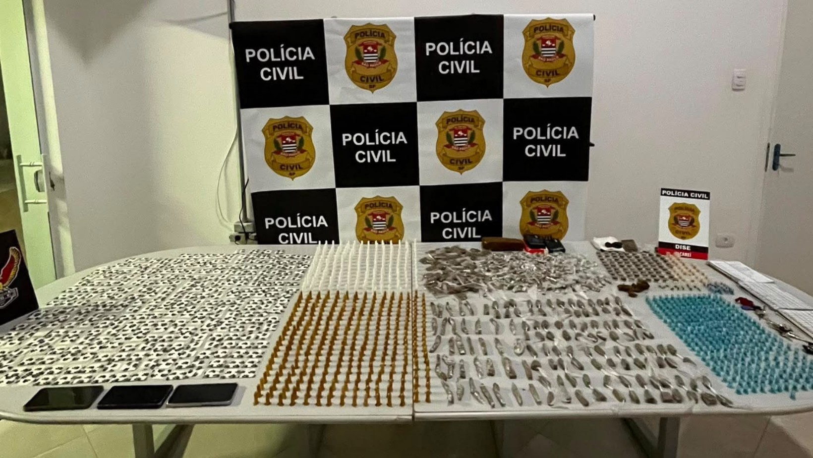 Homem é preso com 3,8 kg de drogas em operação da Dise em Jacareí