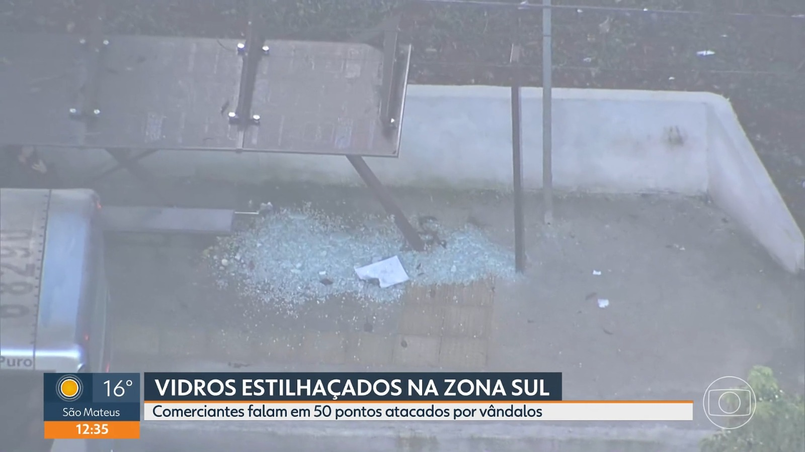 Ataques em série: carro é flagrado após depredação de mais de 50 imóveis na Zona Sul de SP