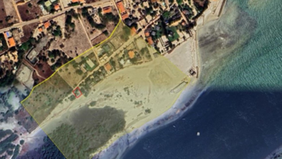 MPF pede demolição de casa e multa de R$ 50 mil por ocupação ilegal no litoral do Piauí — Foto: Divulgação/MPF