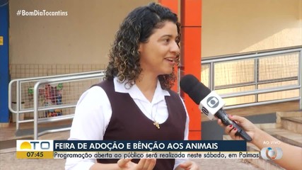 Homenagem a São Francisco tem bênção aos animais e feira de adoção em Palmas