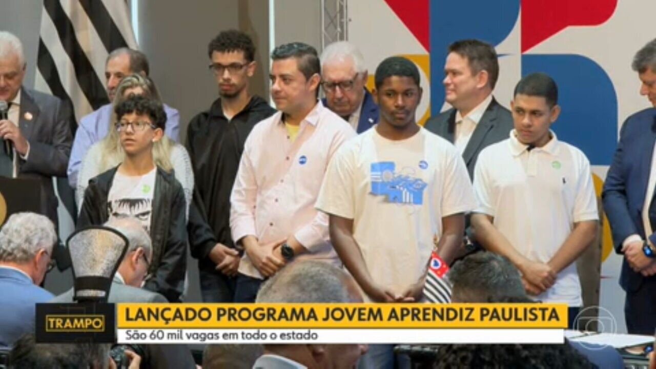 Governo De Sp Lança Programa Jovem Aprendiz Paulista Para 60 Mil