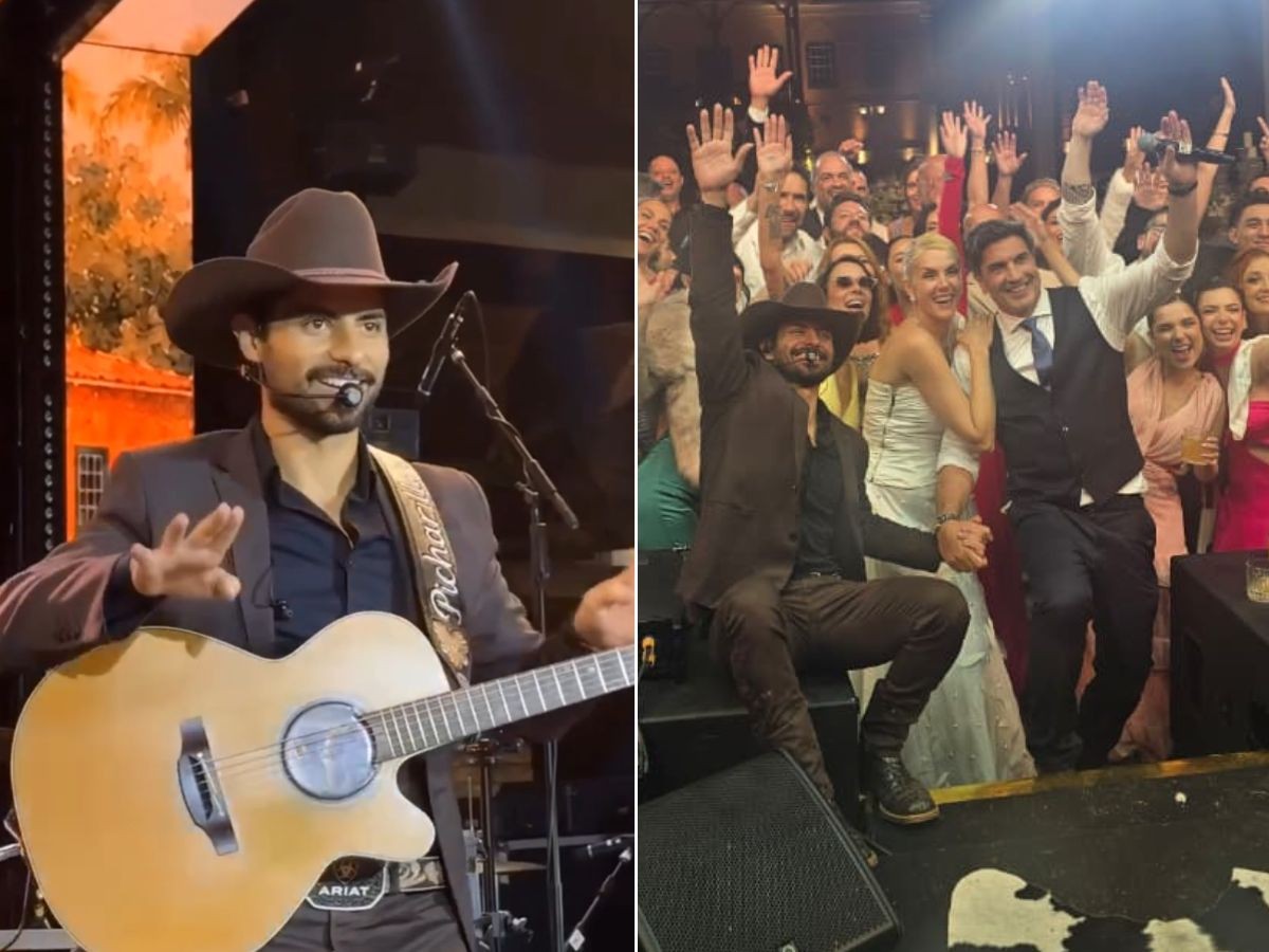 Músico revela como foi escolhido para cantar no casamento de Edu Guedes e Ana Hickmann no interior de SP: 'Gratificante'