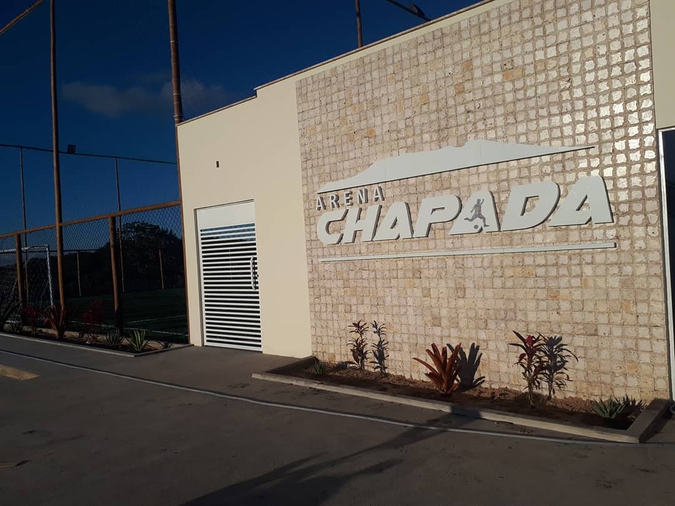 Crime ocorreu na saída de um dos grupos que disputou torneio na Arena Chapada — Foto: Redes sociais/Arena Chapada