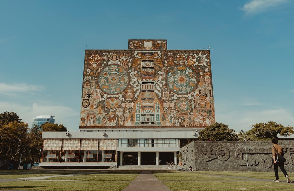 Universidade Nacional Autônoma do México — Foto: Cande Westh/Unsplash