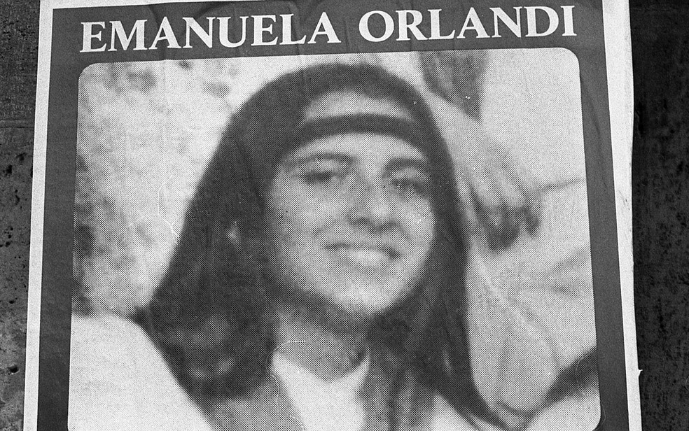 Emanuela Orlandi desapareceu há 40 anos, mas até hoje a Itália debate o que pode ter acontecido com a adolescente — Foto: AP Photo, files