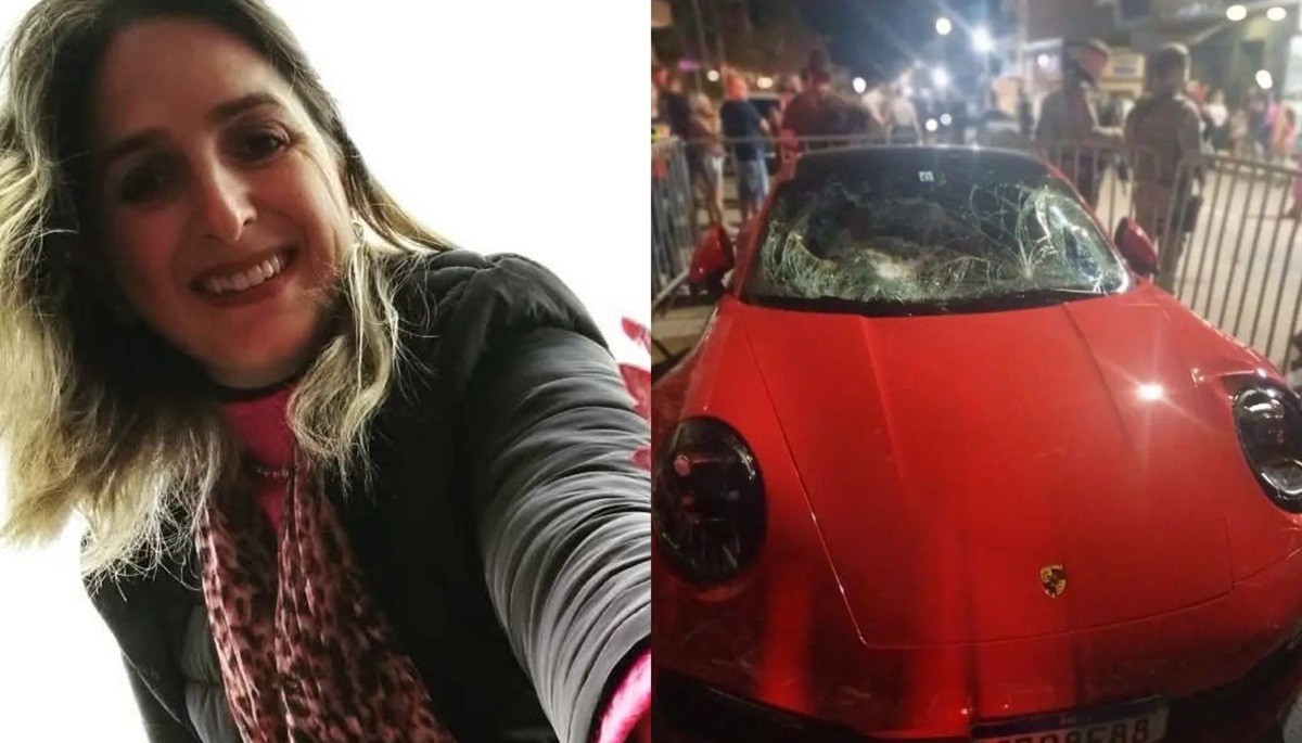 VÍDEO: mulher morre e 2 ficam feridas após atropelamento com Porsche em evento de carros esportivos em SC