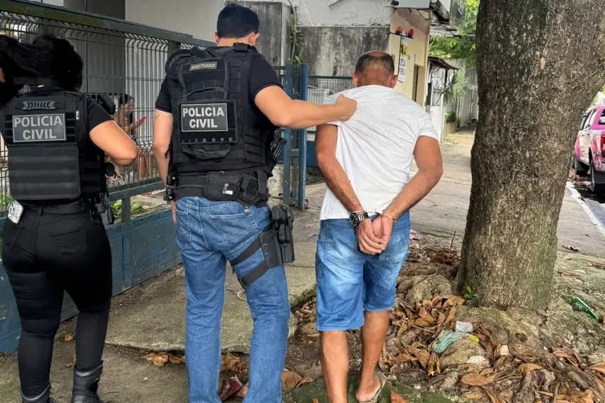 Filho é preso em flagrante suspeito de agredir a própria mãe com transtorno mental em Belém