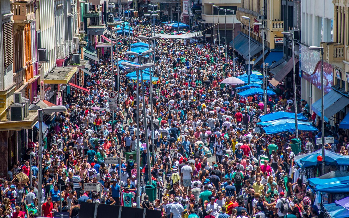 Rua 25 De Março Vira Formigueiro Humano No último Fim De Semana Antes Do Natal São Paulo G1 6515