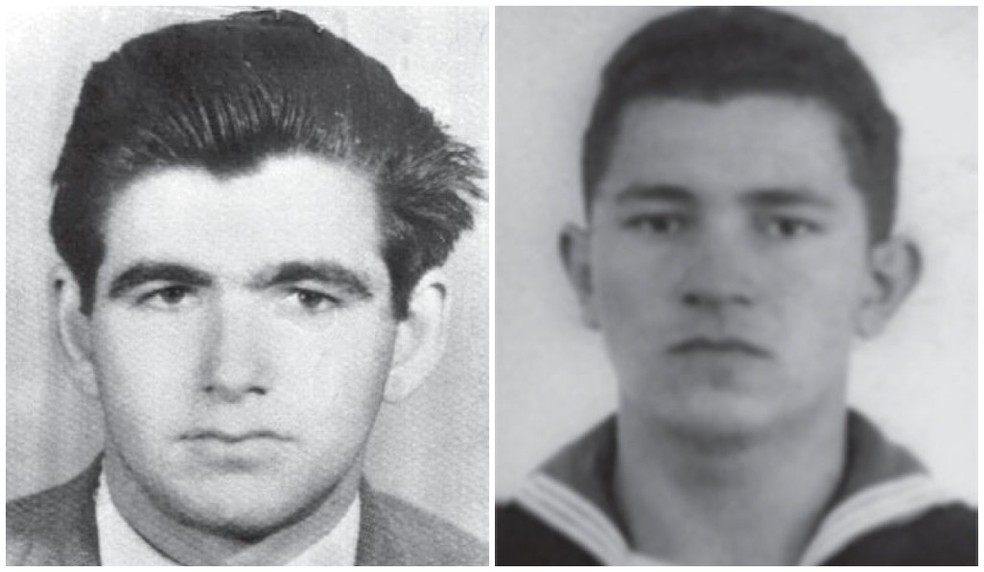 Denis Camargo e Grenaldo de Jesus da Silva — Foto: Montagem g1/Reprodução/Comissão da Verdade