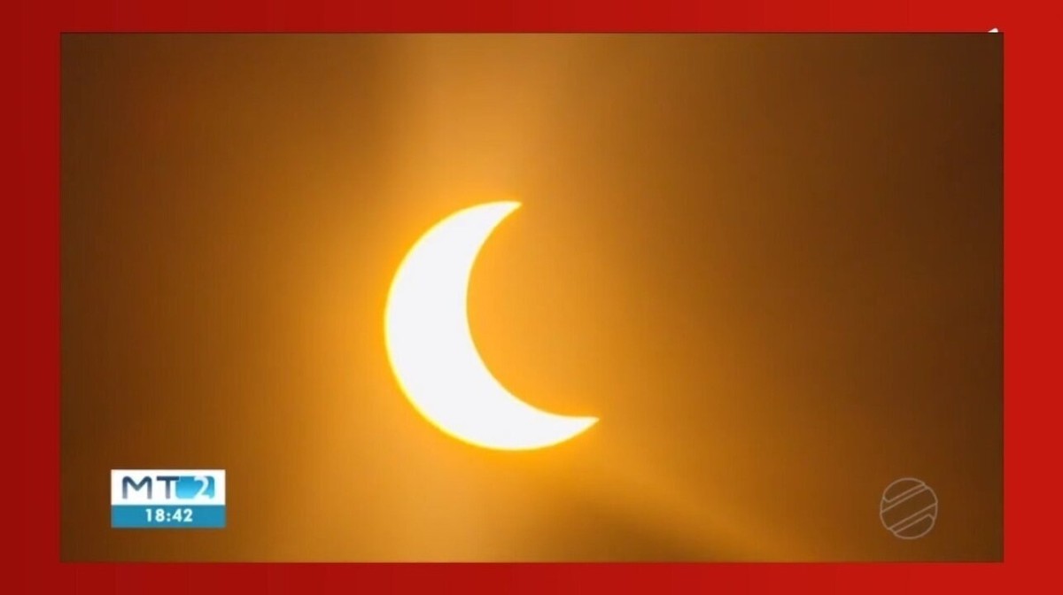 VÍDEO: Confira Detalhes De Como Foi O Eclipse Solar Anular Em MT | Mato ...