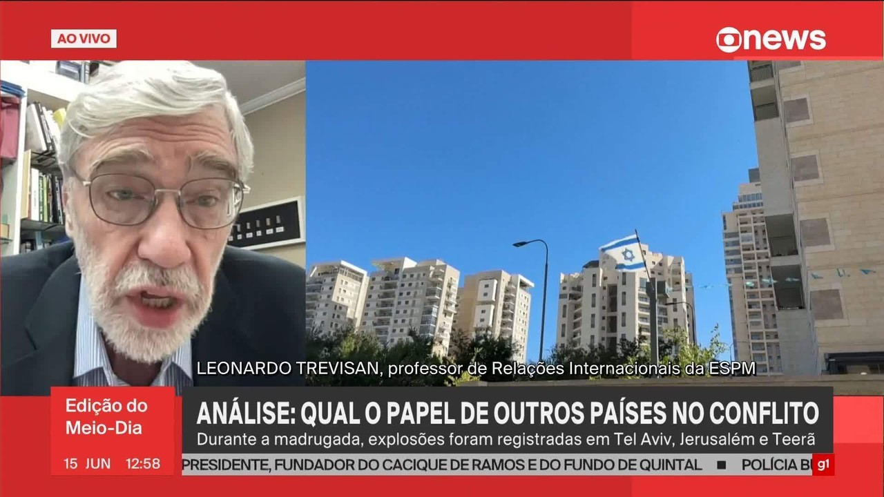 'Os céus iranianos são de Israel': especialista diz que Irã não tem como defender seu território da aviação israelense