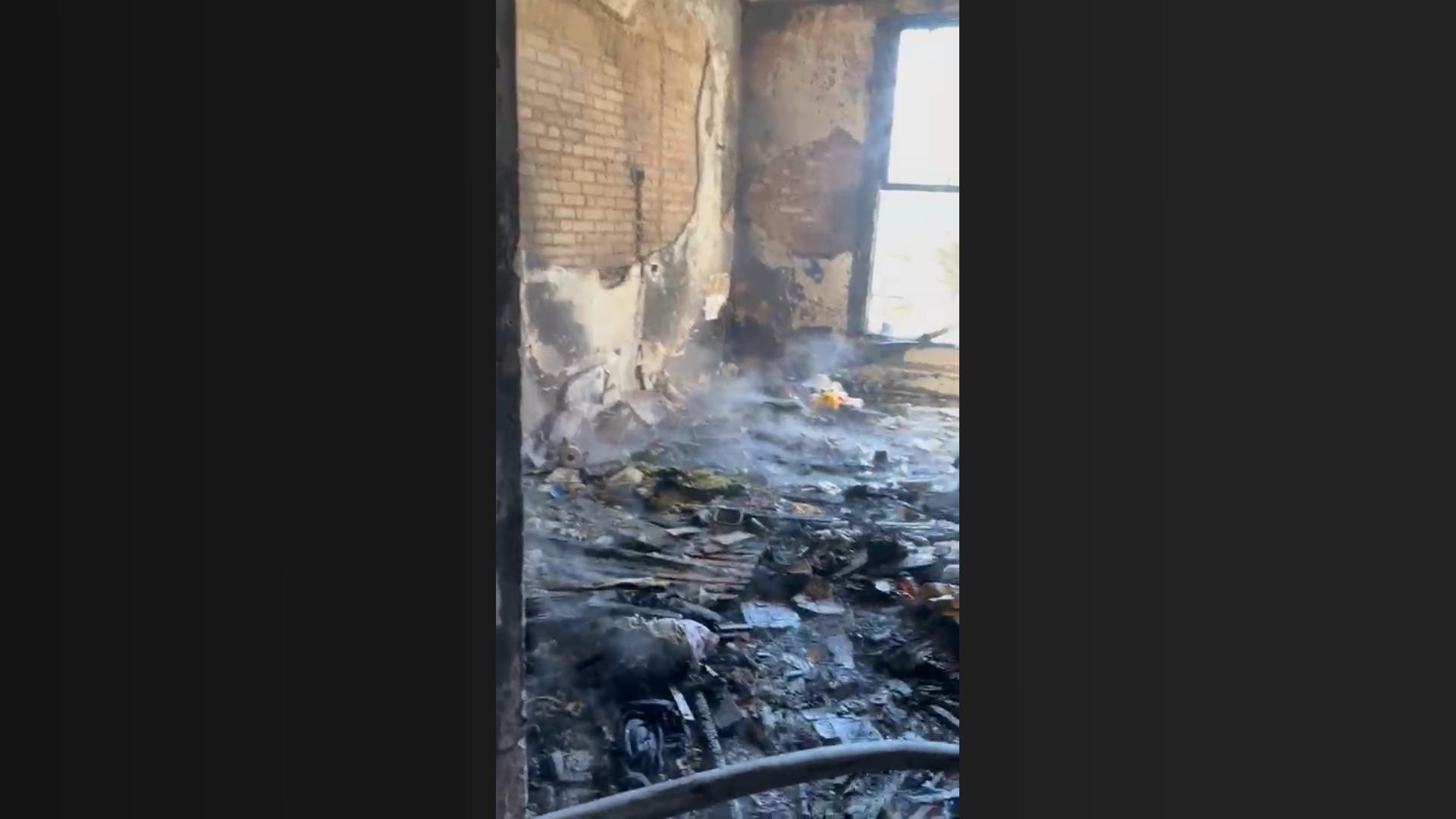 VÍDEO: incêndio atinge Casa do Estudante Universitário, em Curitiba