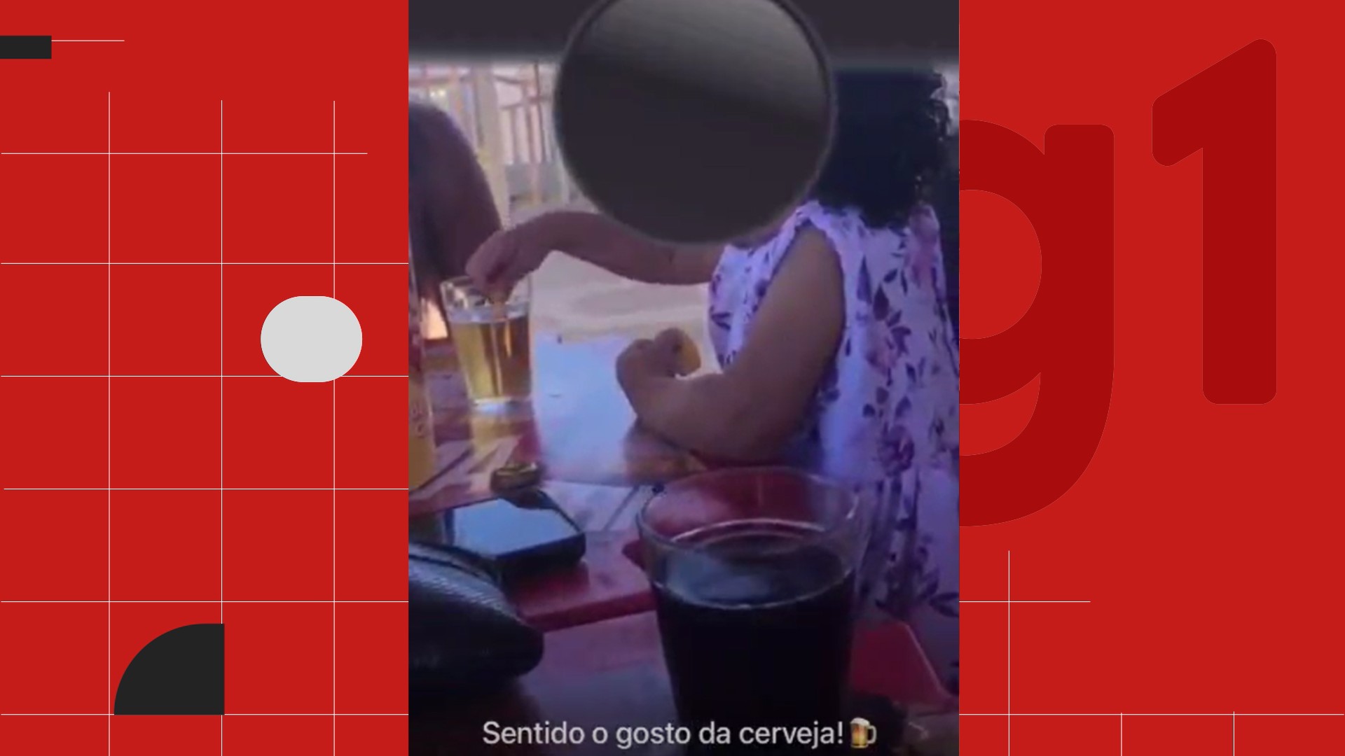 Bebê de 1 ano é filmado ingerindo bebida alcoólica durante reunião de família na Paraíba; VÍDEO