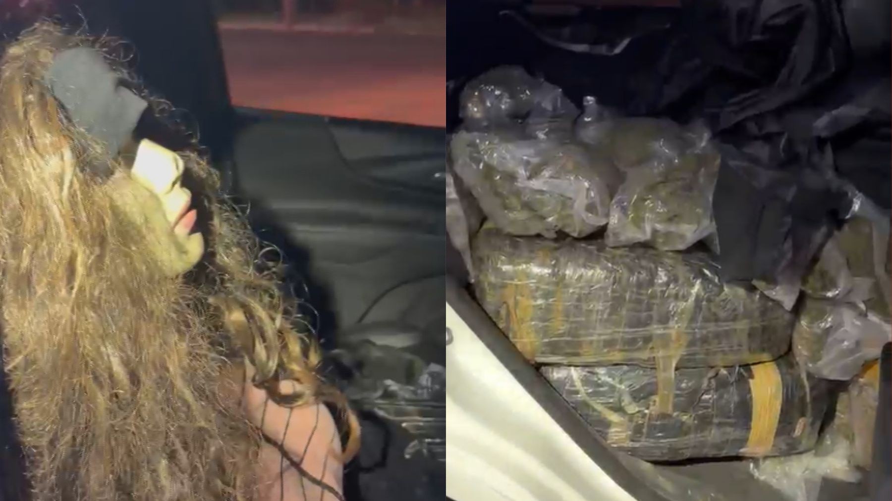 VÍDEO: motorista usa manequim com peruca para despistar fiscalização no Paraná, mas polícia encontra 255 kg de drogas
