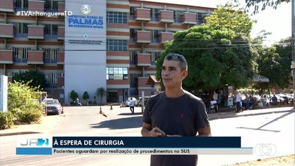 Pacientes aguardam há meses por uma cirurgia no HGP em Palmas