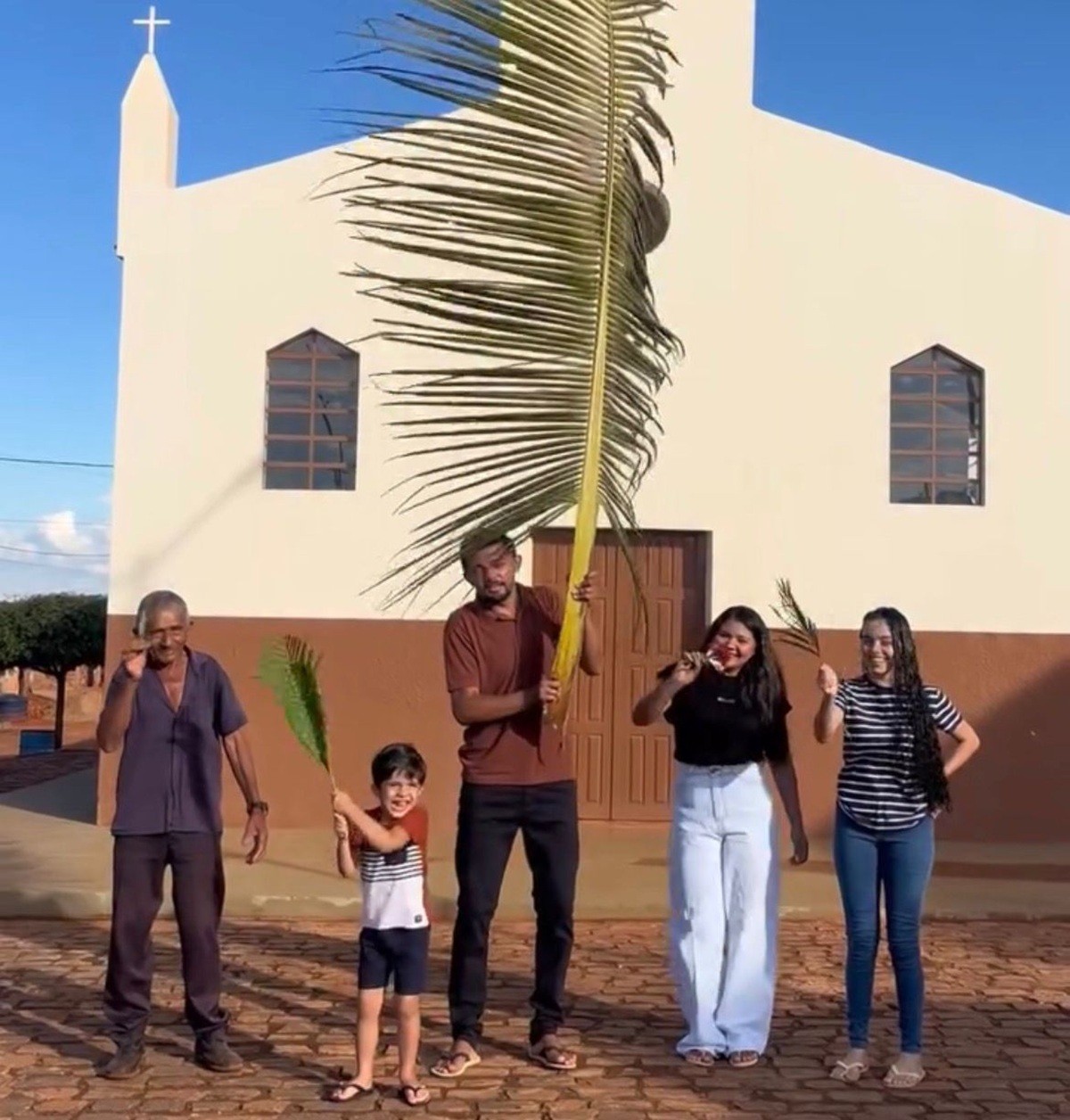 Domingo de Ramos: vídeo sobre tipos de folhagem utilizados por fiéis viraliza nas redes sociais