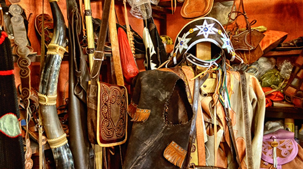 Artesanato em couro — Foto: agência Sebrae de notícias Ceará