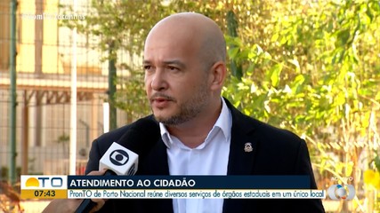 Programa PronTO reúne diversos serviços de órgãos estaduais em Porto Nacional