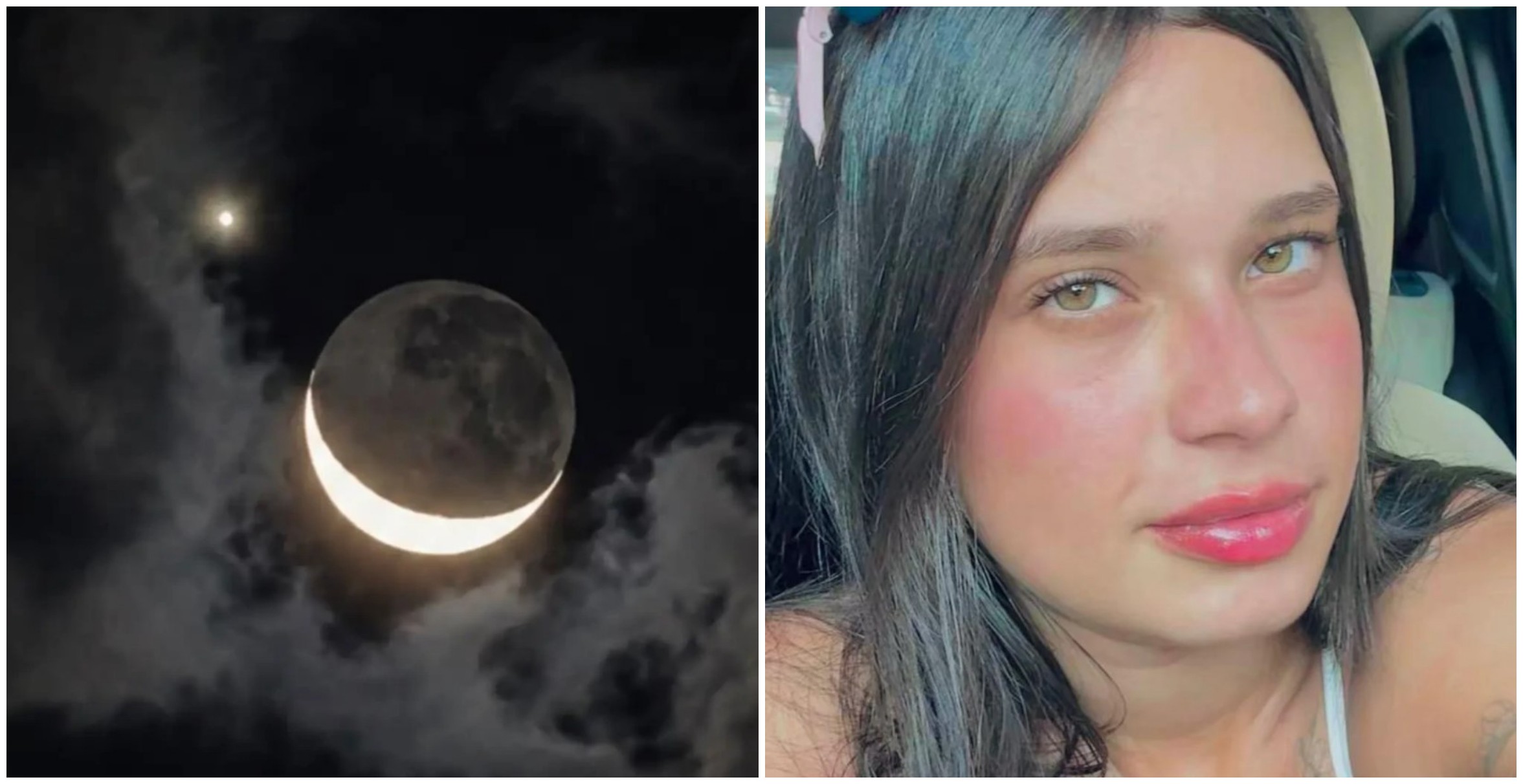 Raro encontro entre Lua, Vênus e outros planetas emociona mãe de jovem morta em salto de rope jump: 'Sua luz continua viva '
