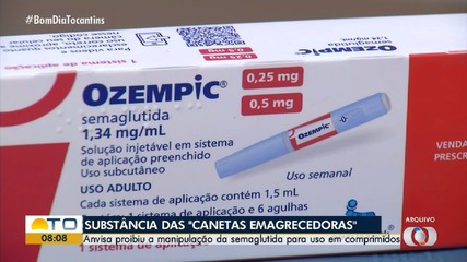 Anvisa proíbe manipulação de componente do ozempic para uso em comprimidos