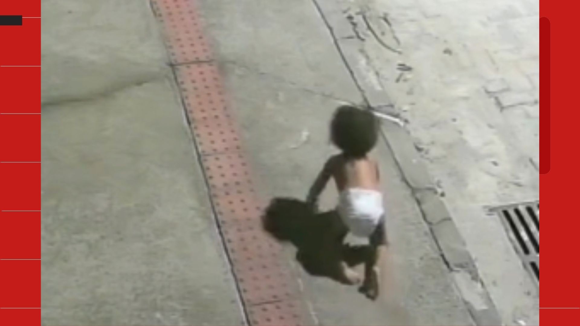 'Achei que era um cachorro', diz motoboy que salvou bebê encontrada engatinhando sozinha durante a madrugada no ES