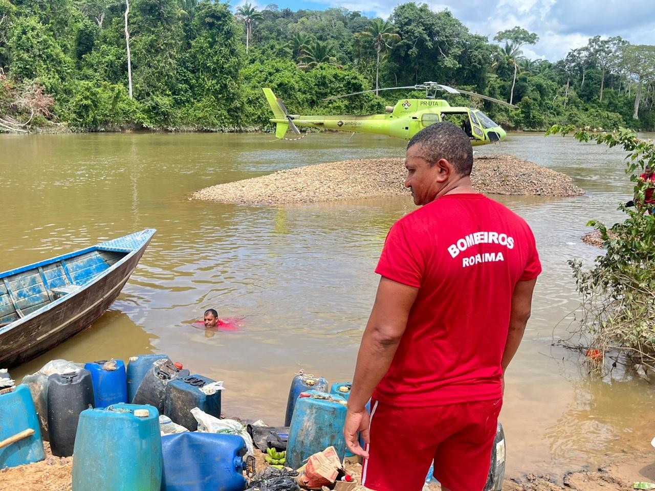 Policial da Força Nacional desapareceu em rio na Terra Yanomami ao retornar de ação contra garimpo