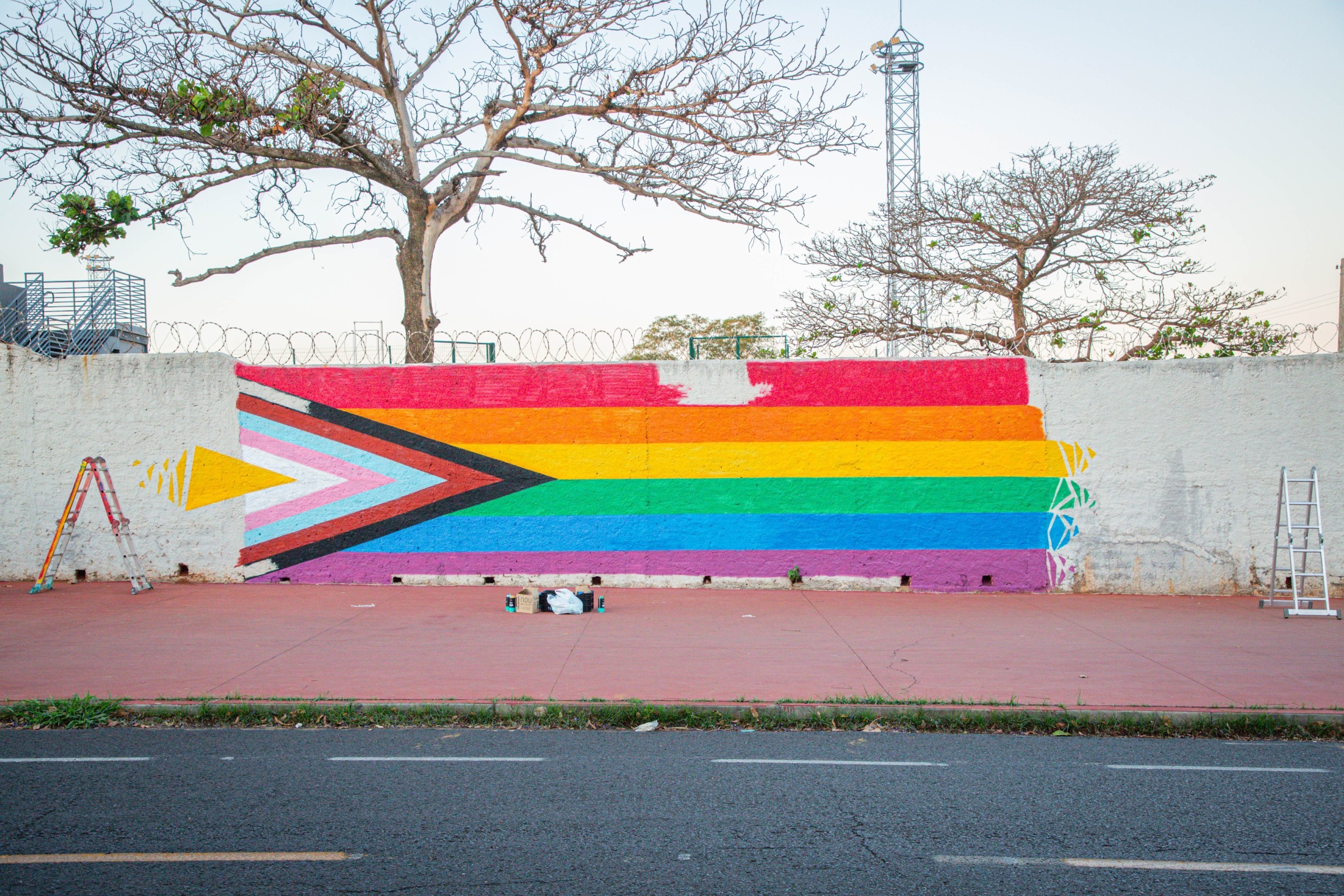 Grafiteiro usa psicologia das cores para transformar muros de cidade em experiência sensorial: 'Despertar sentimentos'