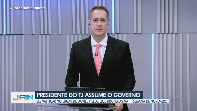 Presidente do Tribunal de Justiça vai assumir o Governo de Goiás durante férias de Daniel