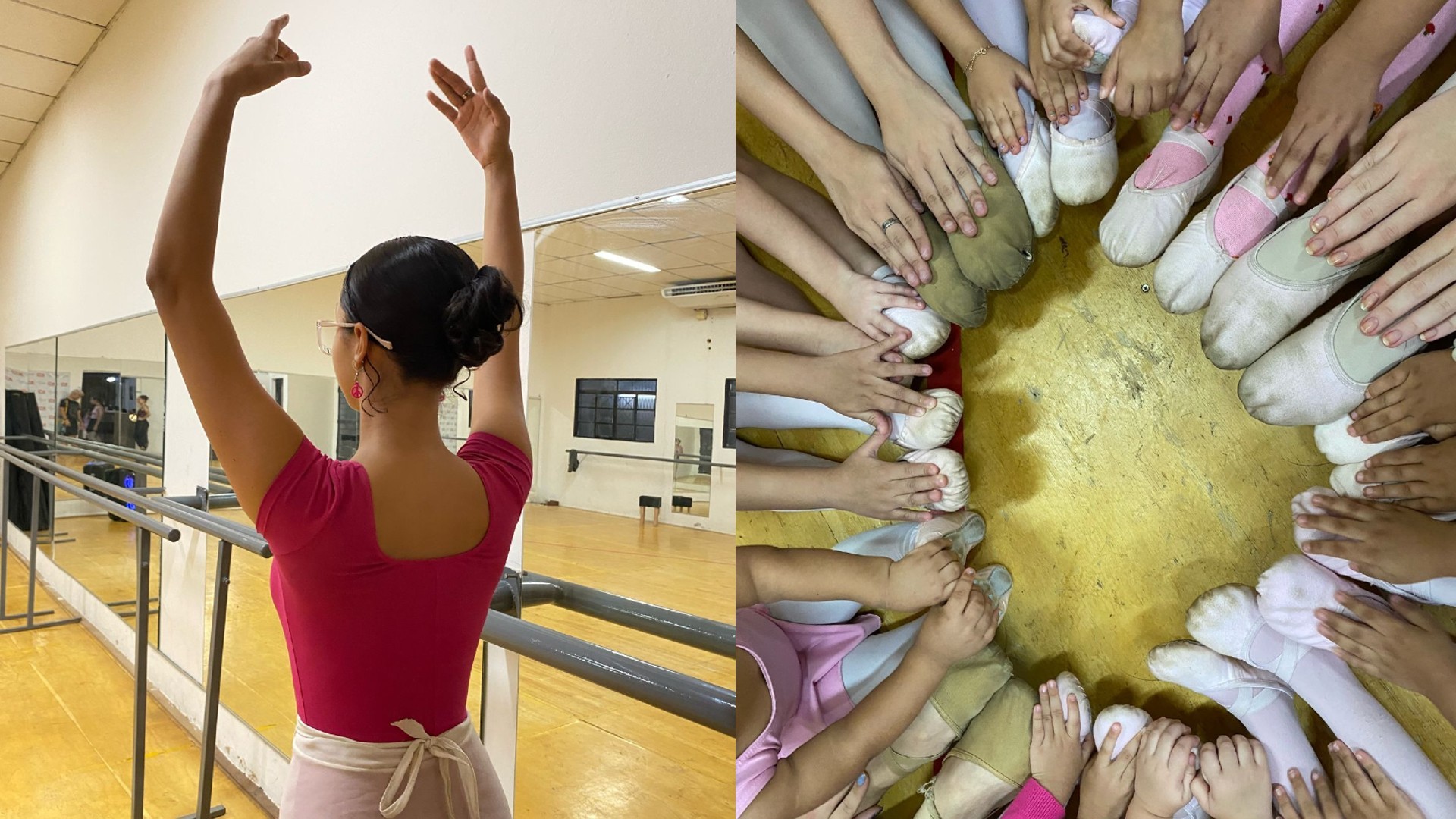 Vagas gratuitas para aulas de ballet são oferecidas à crianças carentes em Campo Grande