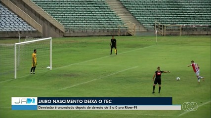 Jairo Nascimento é demitido no TEC após equipe ser goleada na Série D