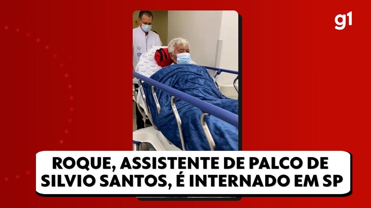 Roque, braço direito de Silvio Santos, é hospitalizado em São Paulo